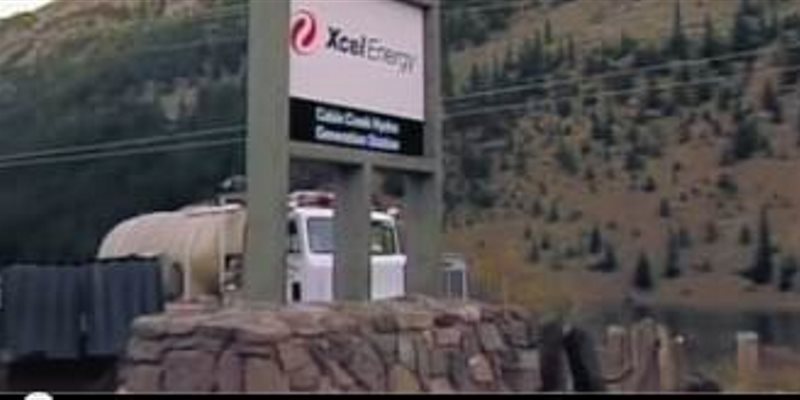 Xcel Energy company Hydroelectric Tunnel Fire