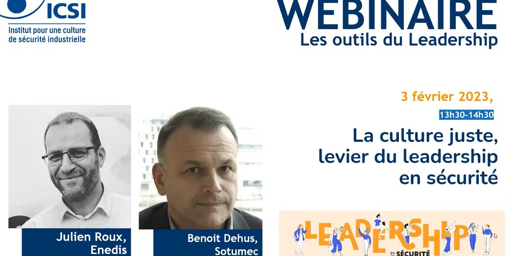 Webinaire culture juste : un levier du leadership