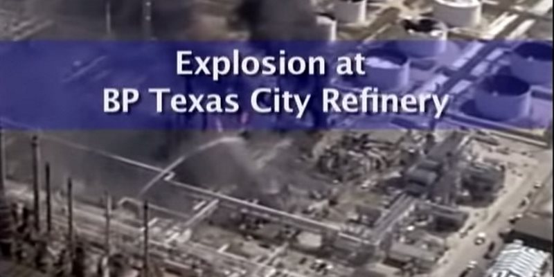 Explosion fatale à la Raffinerie BP à Texas City